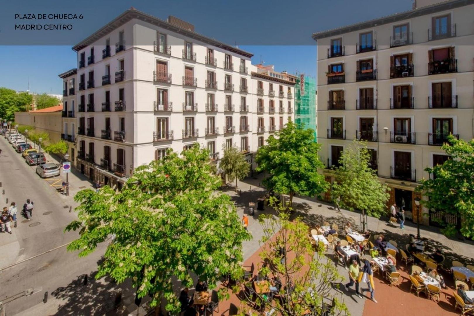 Cool Apt Para 9Pax En Plena Plaza De Chueca Madrid Buitenkant foto